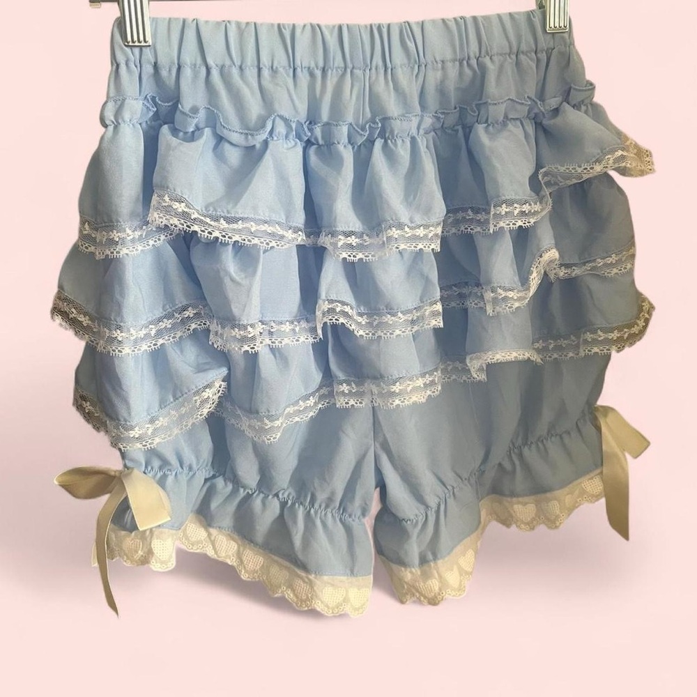 Blue Ruffled Bloomers - Picture 3 of 6